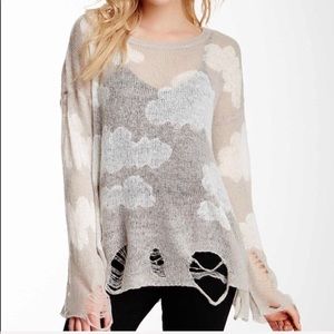 Wildfox White Label Lennon cloud sweater